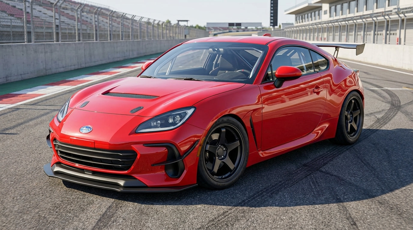 GTF6 Wheels 17x9 ET35 5x100 56.1 for BRZ & GR86